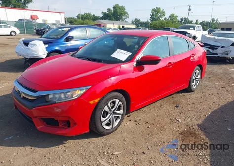 2016 Honda Civic Lx from USA, damaged, VIN 2HGFC2F59GH546156